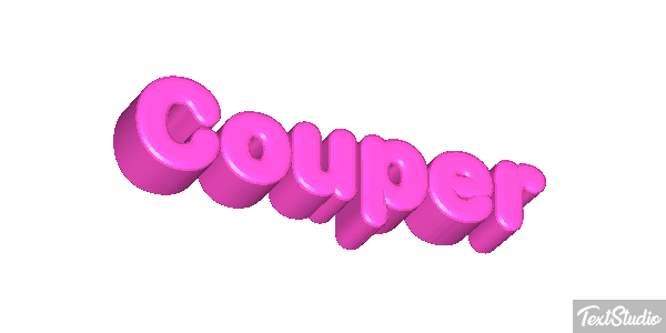 Couper テキスト効果