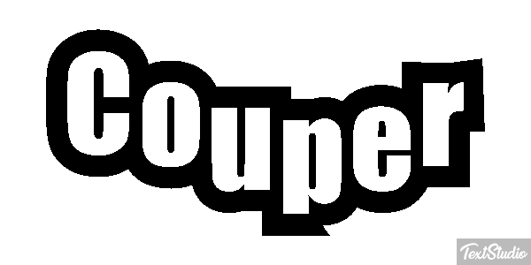 Couper テキスト効果