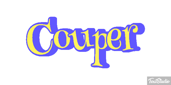 Couper テキスト効果