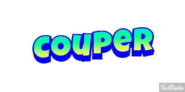 Couper テキスト効果