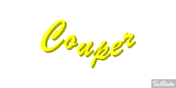 Couper テキスト効果