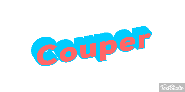 Couper テキスト効果