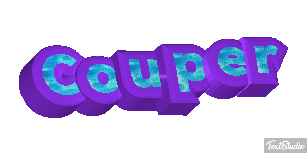 Couper テキスト効果