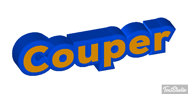 Couper テキスト効果