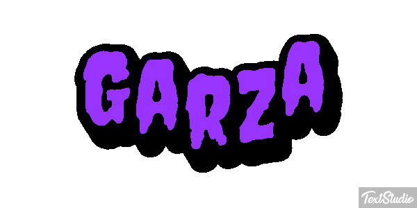 Garza Efecto de texto