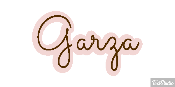 Garza Efecto de texto