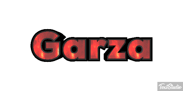 Garza Efecto de texto