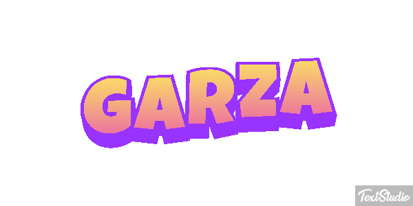 Garza Efecto de texto