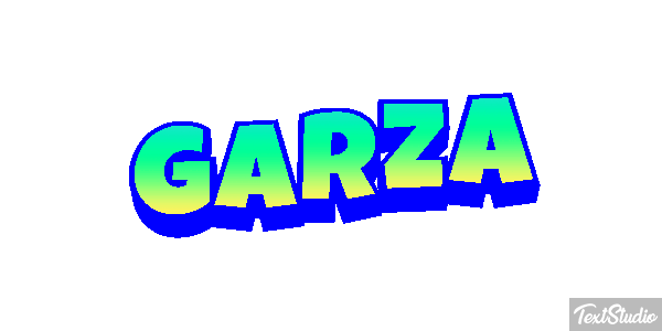 Garza Efecto de texto