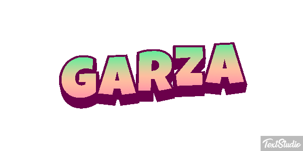 Garza Efecto de texto
