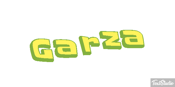 Garza Efecto de texto