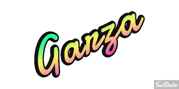 Garza Efecto de texto