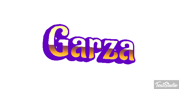 Garza Efecto de texto