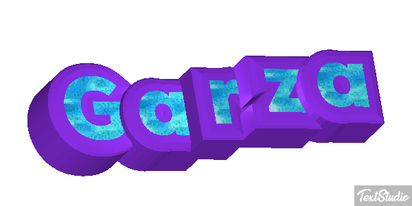 Garza Efecto de texto