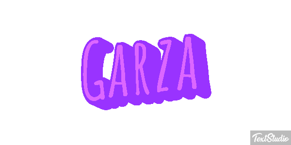 Garza Efecto de texto