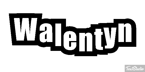 Walentyn Efekt tekstowy