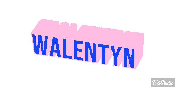 Walentyn Efekt tekstowy