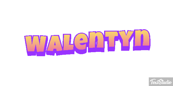 Walentyn Efekt tekstowy