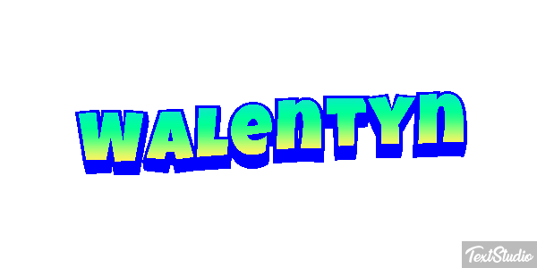 Walentyn Efekt tekstowy