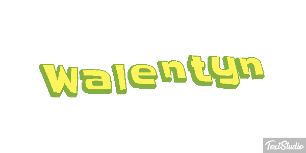 Walentyn Efekt tekstowy