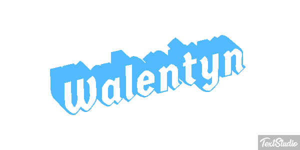 Walentyn Efekt tekstowy