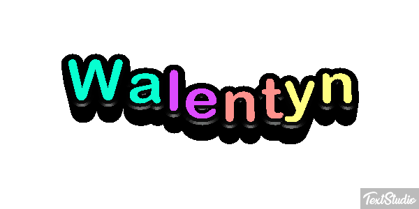 Walentyn Efekt tekstowy