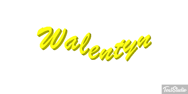 Walentyn Efekt tekstowy