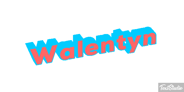 Walentyn Efekt tekstowy