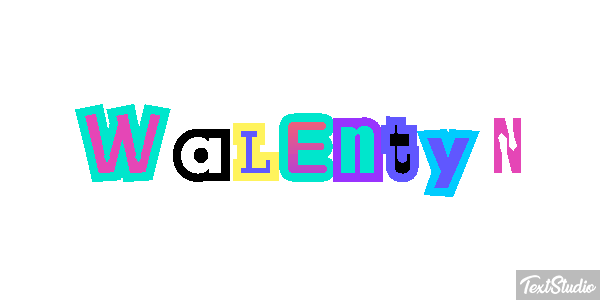 Walentyn Efekt tekstowy