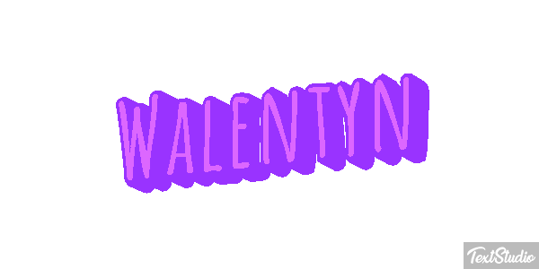 Walentyn Efekt tekstowy