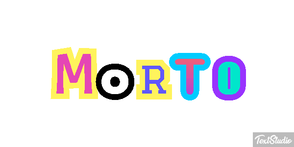 Morto Texteffekt