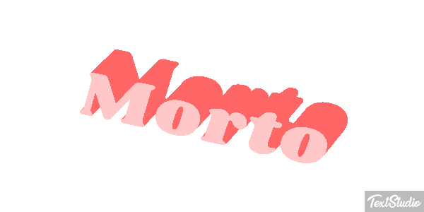 Morto Texteffekt