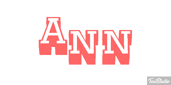 Ann Effet de texte