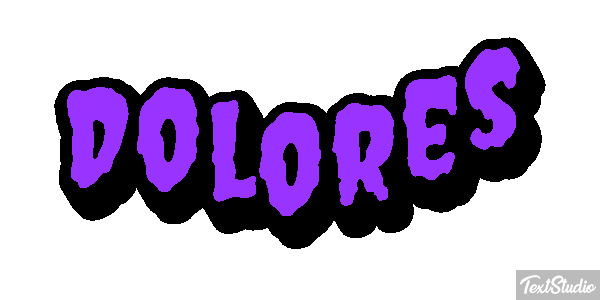 Dolores Efecto de texto