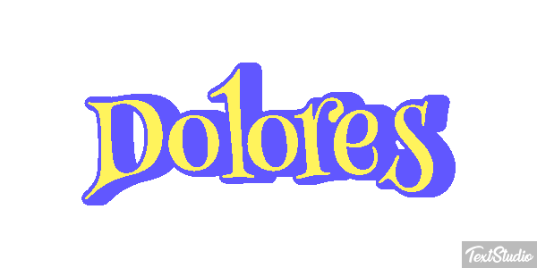 Dolores Efecto de texto