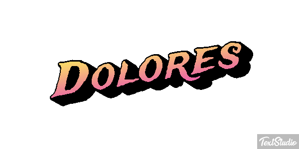 Dolores Efecto de texto