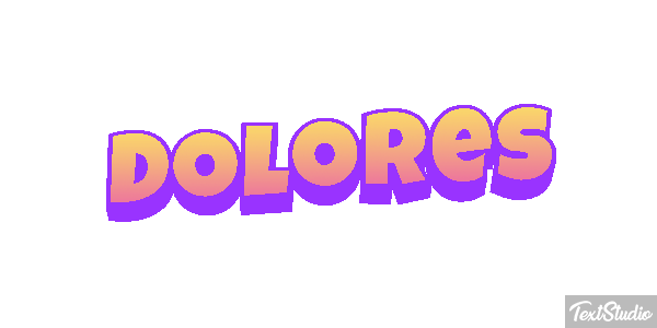 Dolores Efecto de texto