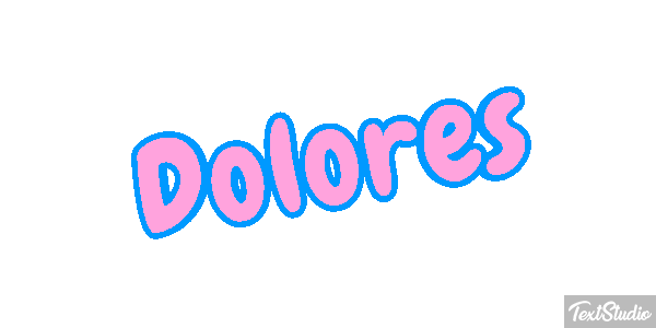 Dolores Efecto de texto