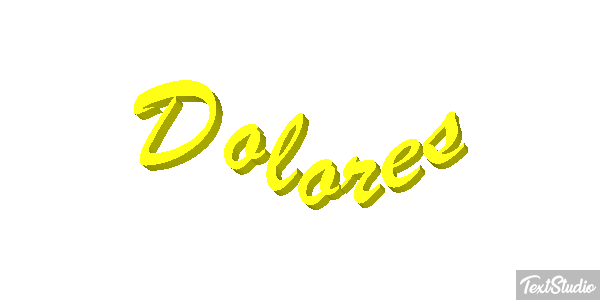 Dolores Efecto de texto