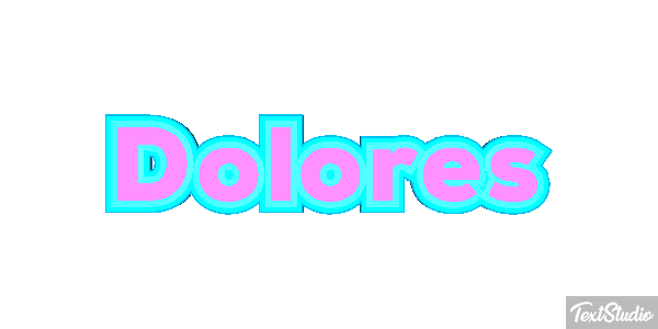 Dolores Efecto de texto