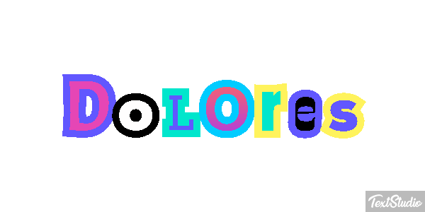 Dolores Efecto de texto