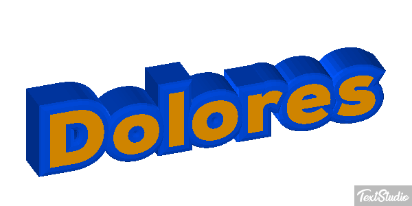 Dolores Efecto de texto