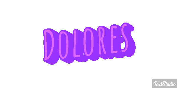 Dolores Efecto de texto