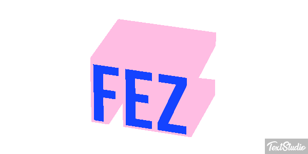 Fez Effetto testo