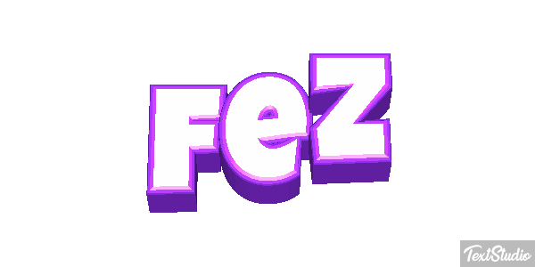 Fez Effetto testo