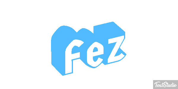 Fez Effetto testo