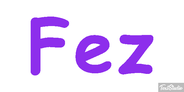 Fez Effetto testo