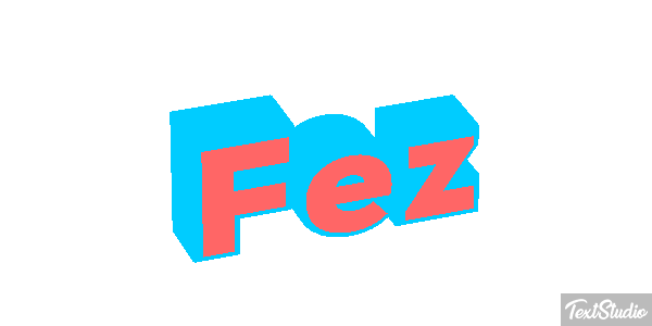 Fez Effetto testo