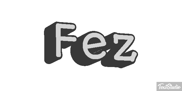 Fez Effetto testo