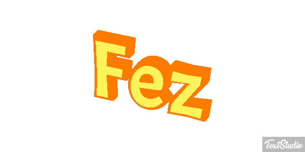 Fez Effetto testo